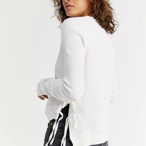 Free People Cropped Interlaken Top